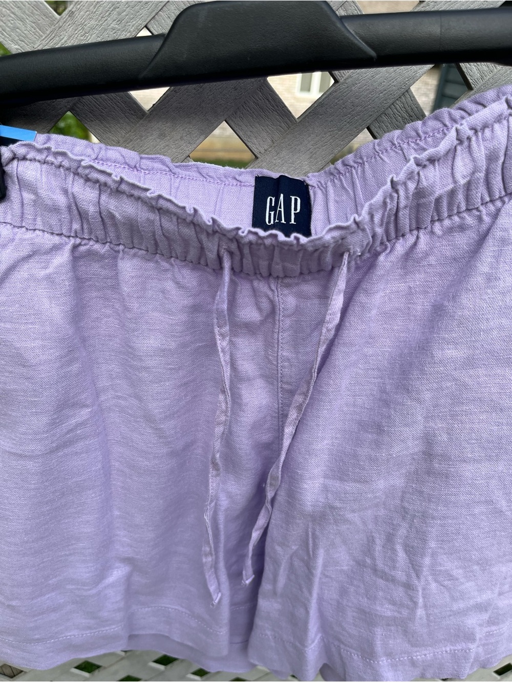 GAP linen drawstring shorts